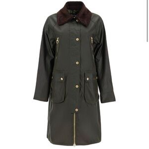Barbour Women's Ebberston Long Waxed
